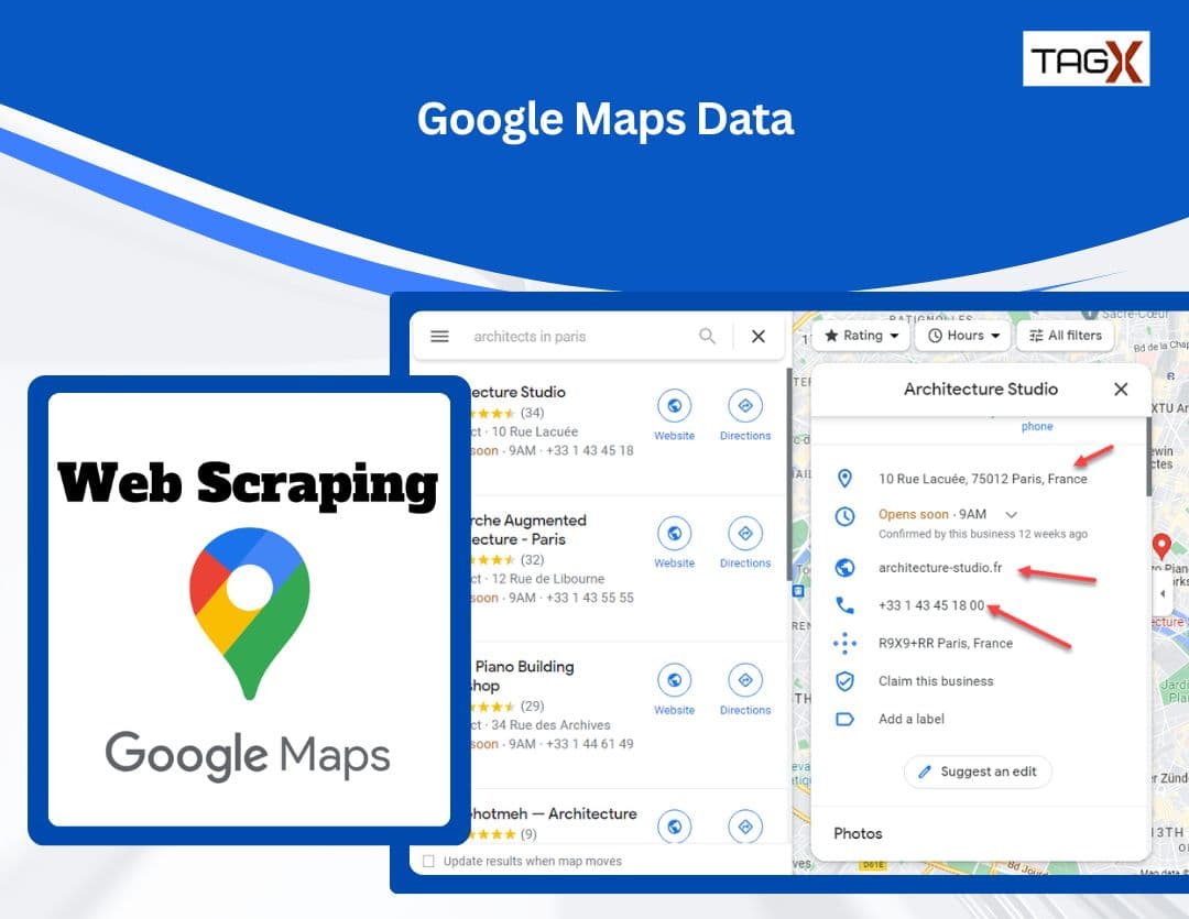 Scrape Google Maps to Collect Business Listings, Reviews, and Locations