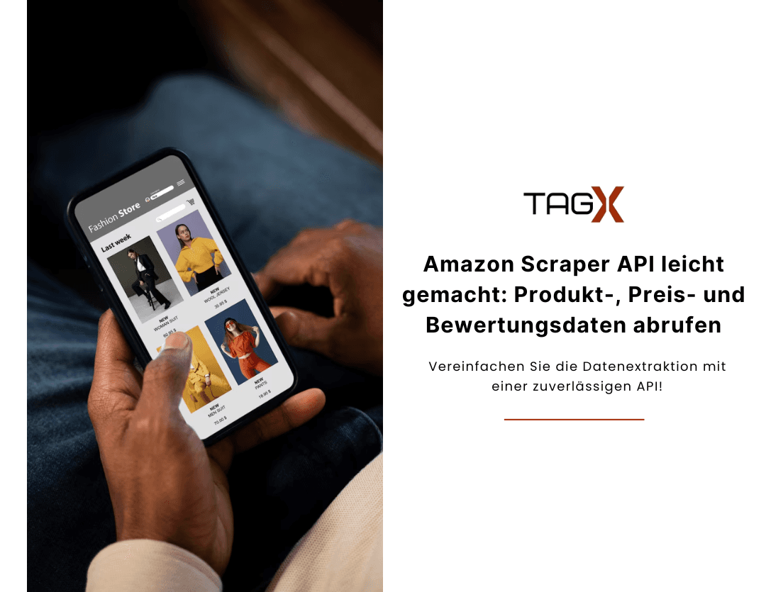Amazon Scraper API leicht gemacht: Produkt-, Preis- und Bewertungsdaten abrufen