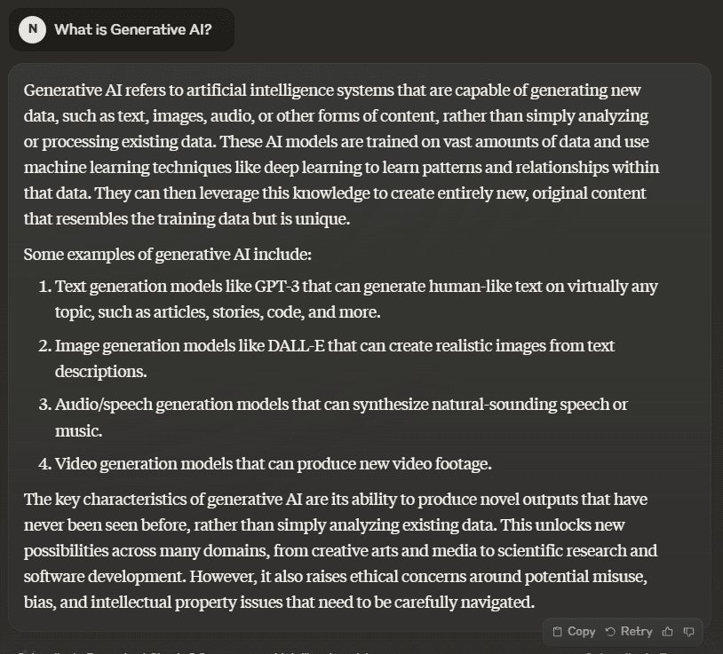 Leveraging Generative AI for Enhanced Growth and Success