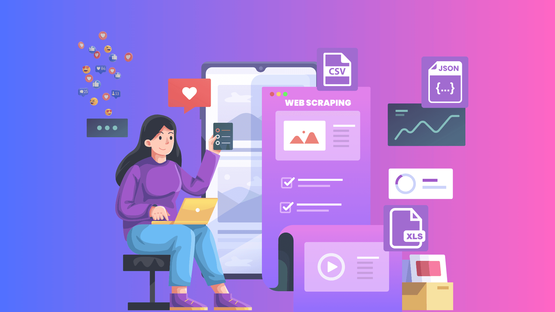 How Does Web Scraping Enhance Social Media Analysis
